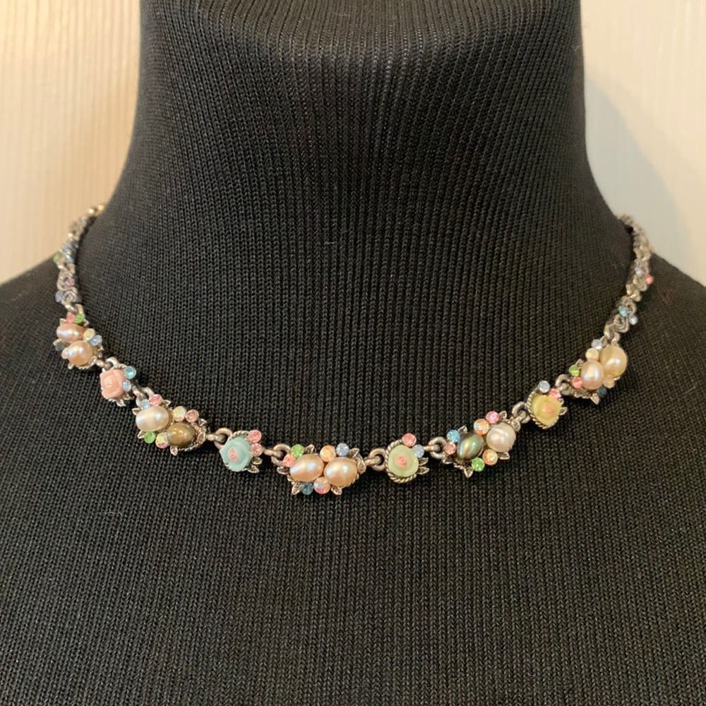Dainty Multi Colored Necklace ~